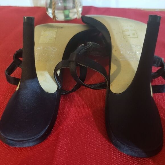 ALDO Satin Jeweled Evening Sandal - Picture 8 of 12